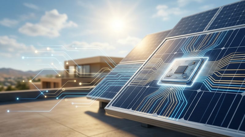 Why Every Solar Panel Needs a Microcontroller (And What It Does)